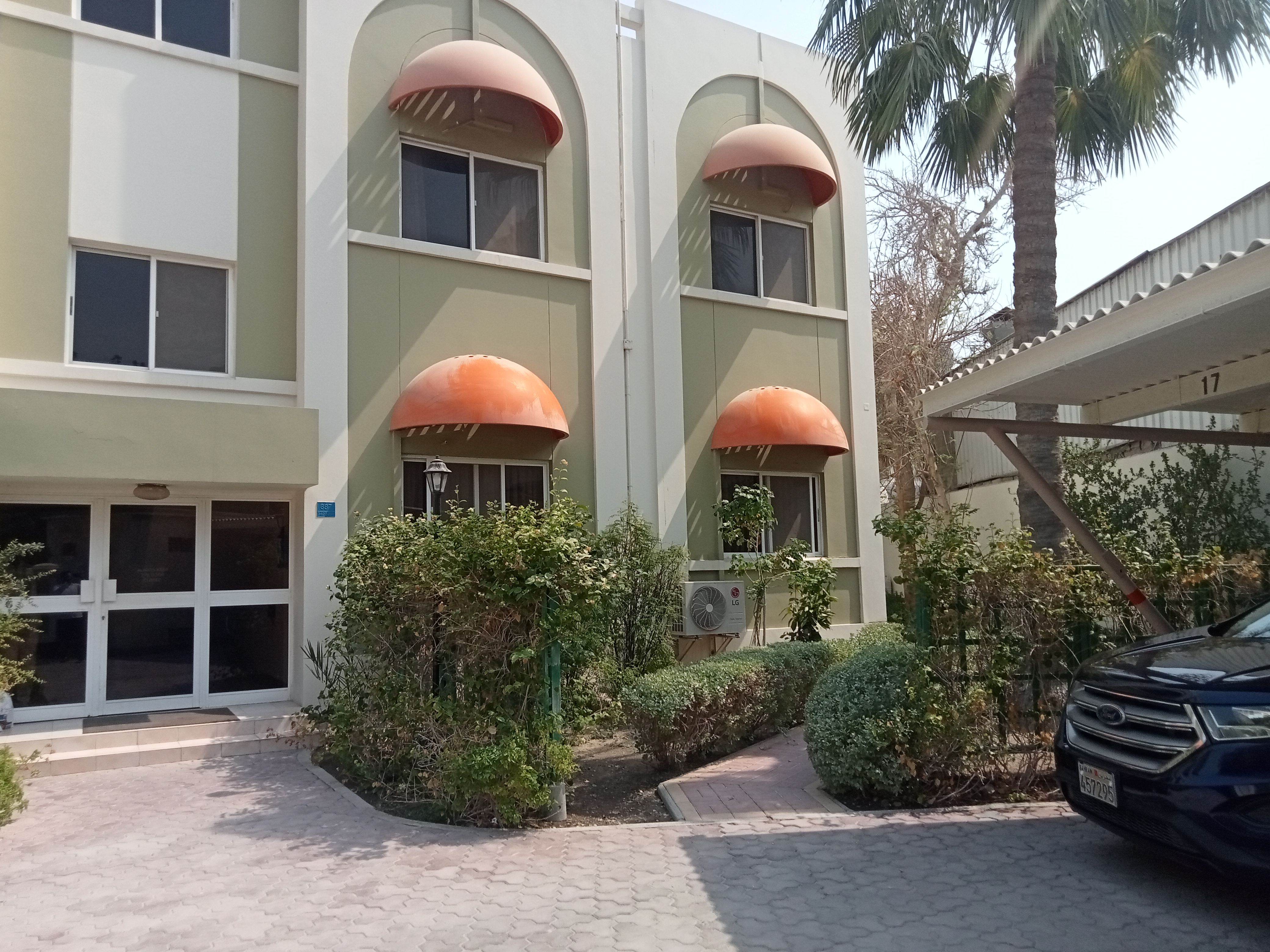 2 Bhk semi furnished Furnished Apartment compound garden